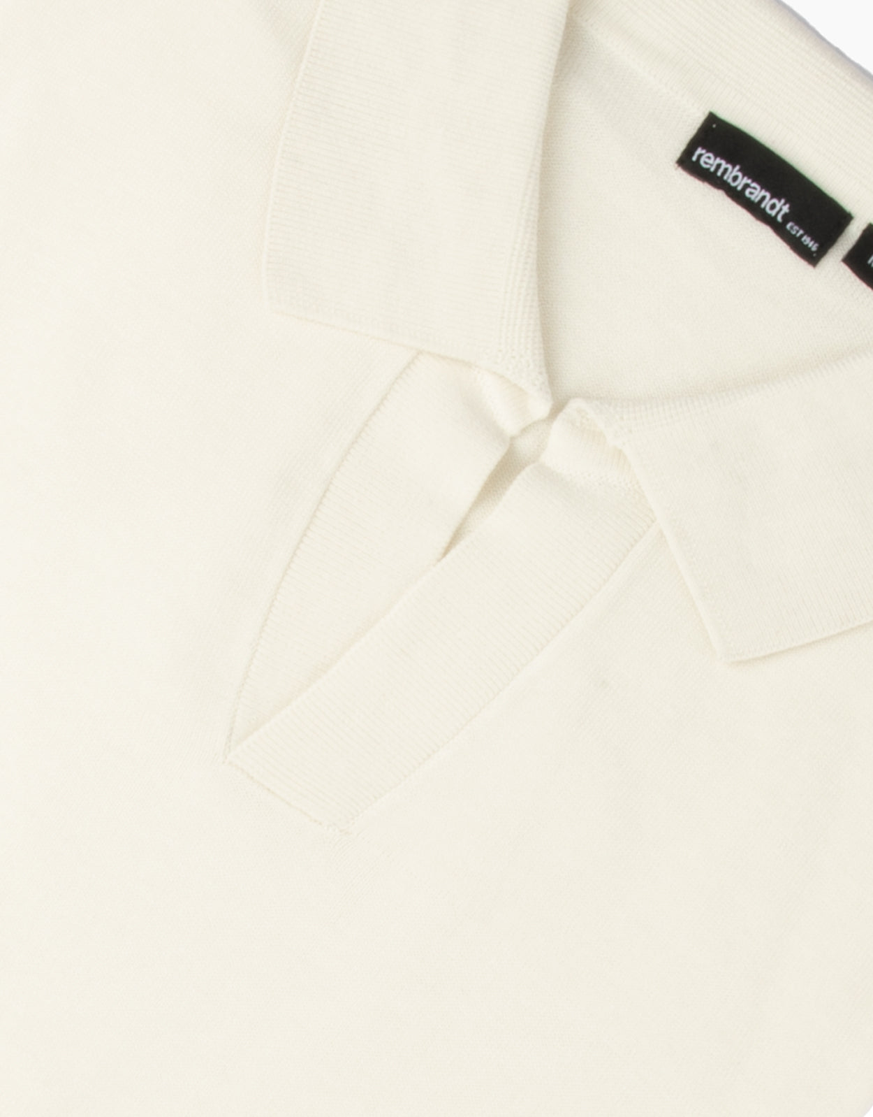 Amalfi Off-White Knitted Polo