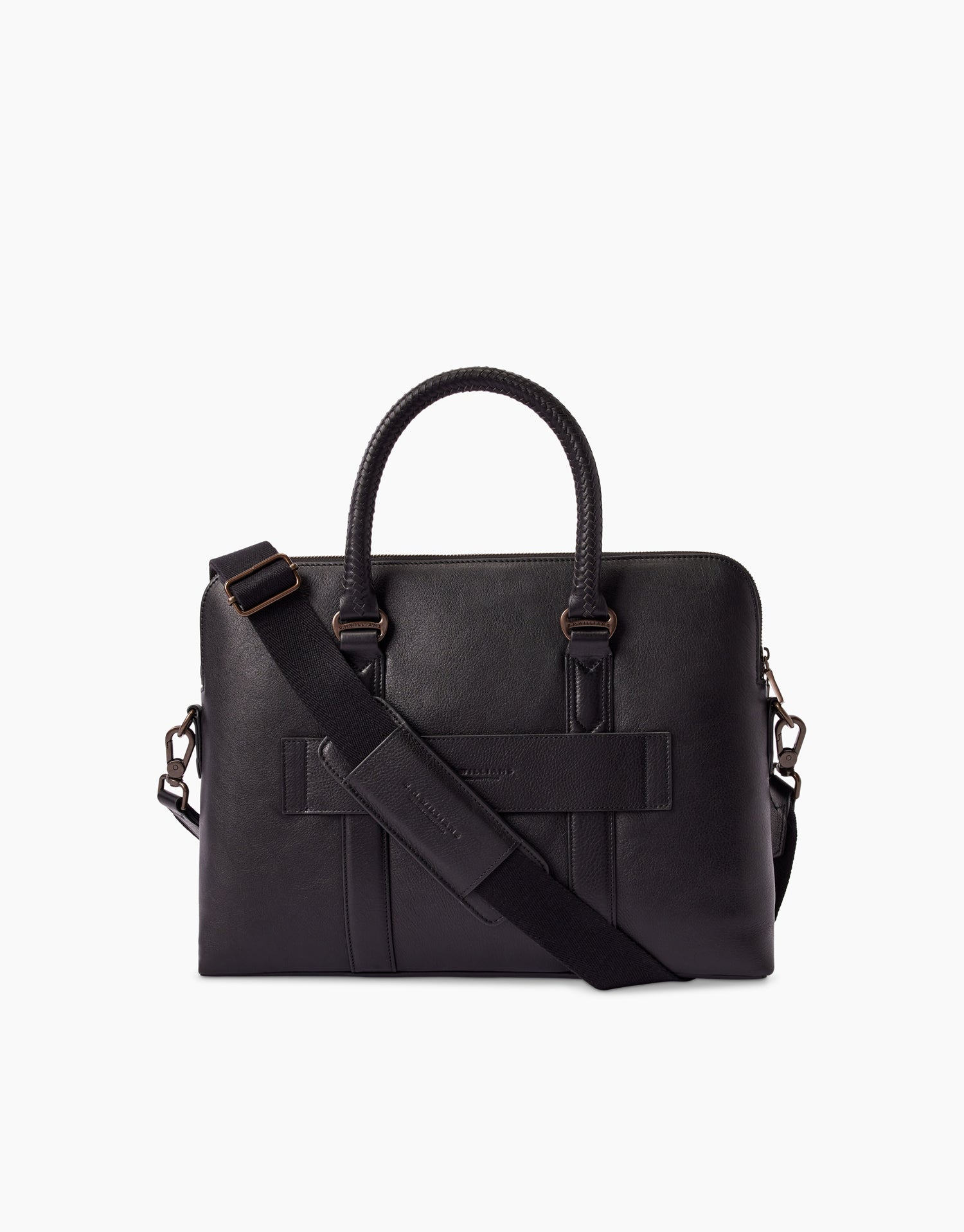R.M.Williams Farrier Black Briefcase