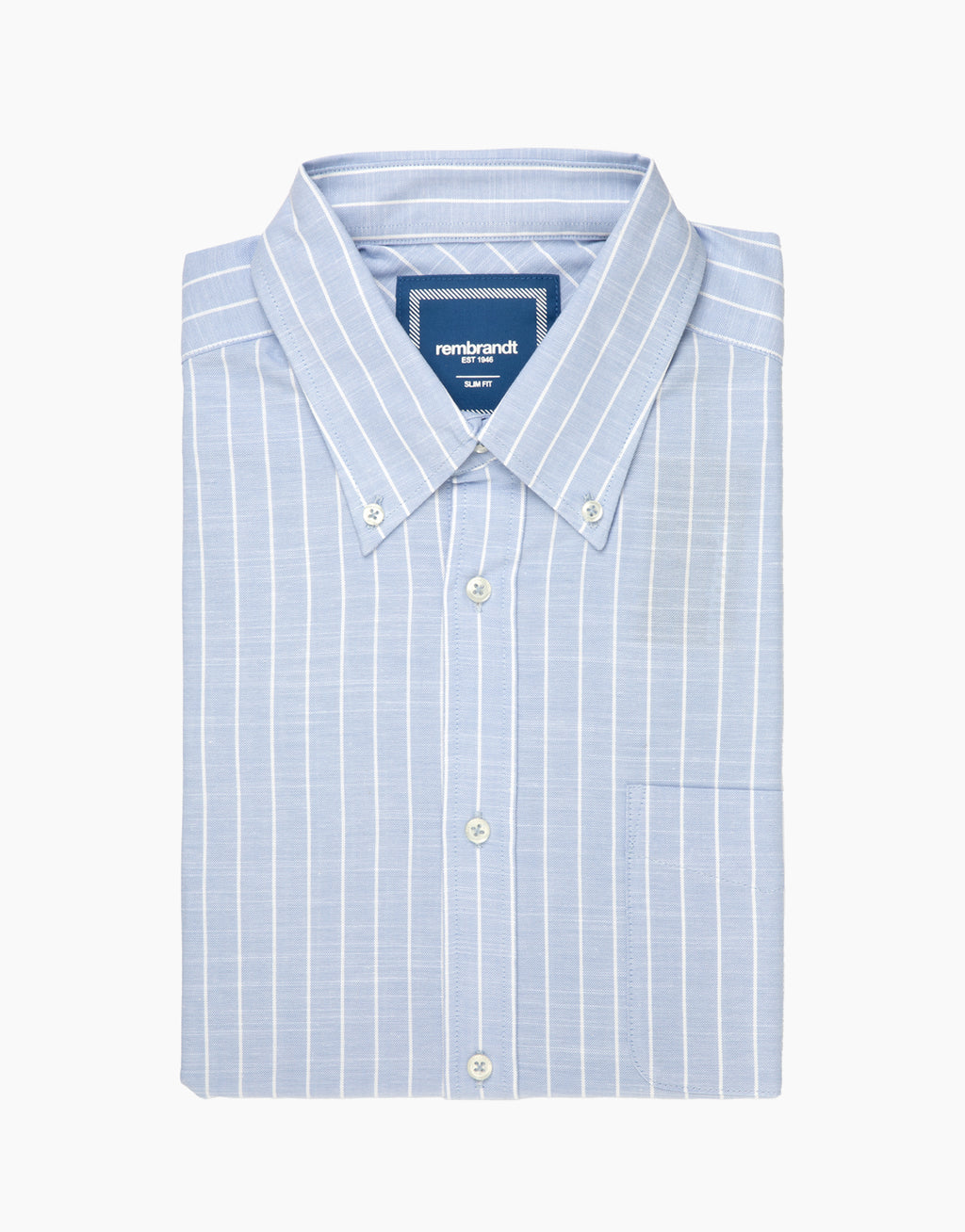 Ohope Light Blue Reverse Stripe Shirt