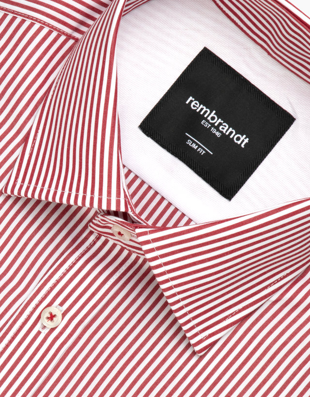 London Red Bengal Stripe Shirt