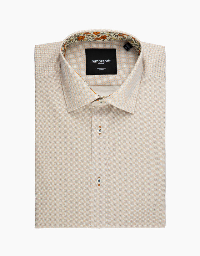 Barbican Gold Circle Microdesign Shirt