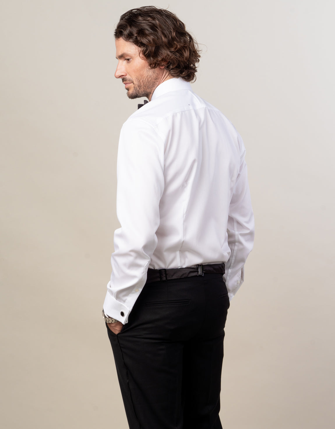 Hire Avonmore White Stud Front Shirt
