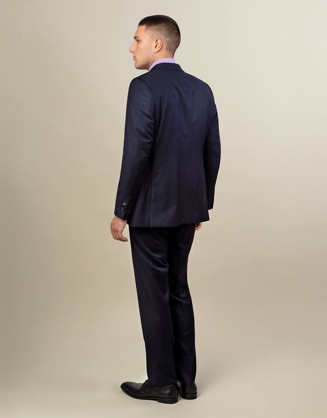 Cooper Navy Pinstripe Suit