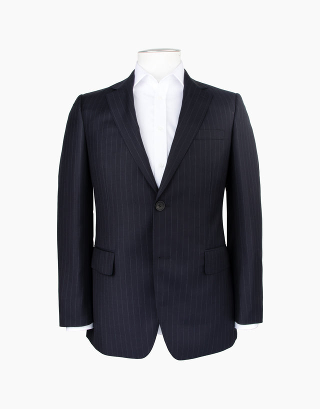 Cooper Navy Pinstripe Suit Jacket