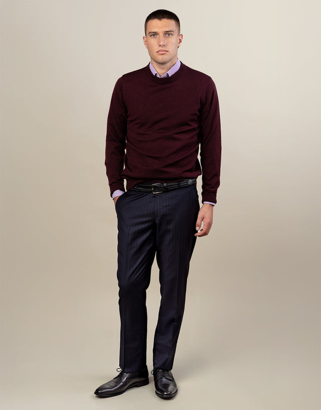 Cooper Navy Pinstripe Suit