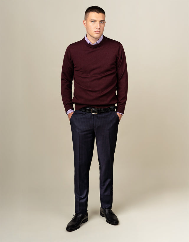 Cooper Navy Pinstripe Suit
