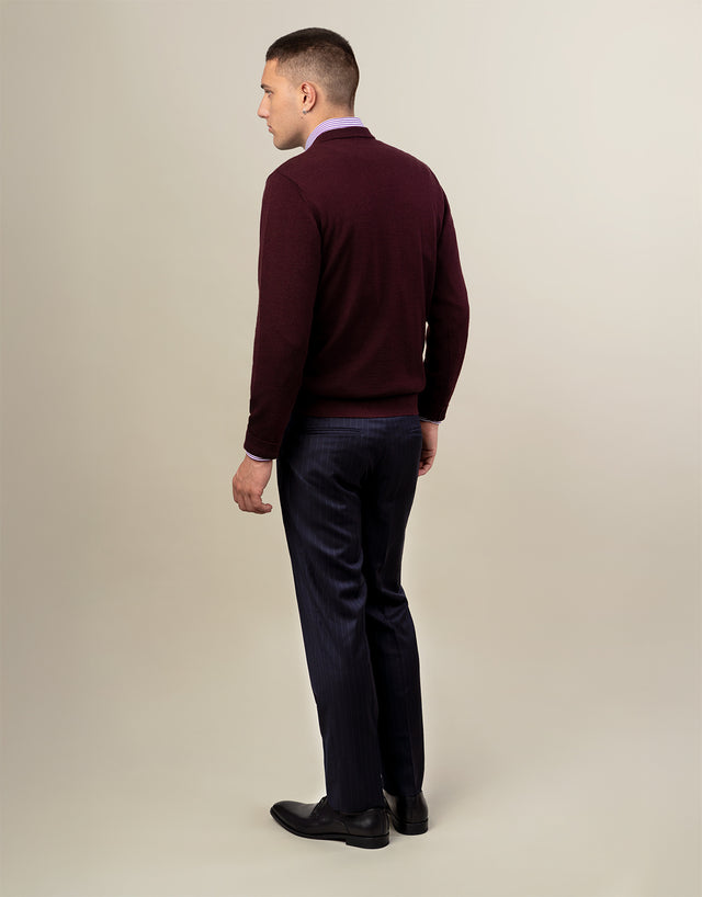 Cooper Navy Pinstripe Suit