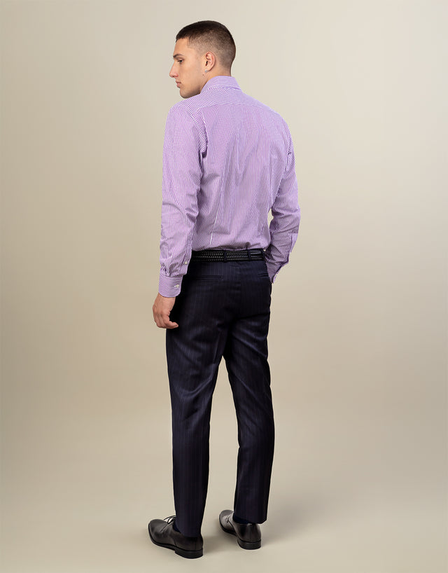 Cooper Navy Pinstripe Suit