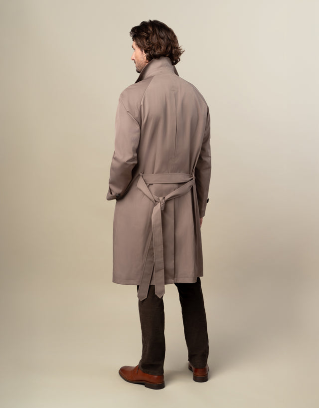 Loch Camel Brown Water Resistant Raglan Coat