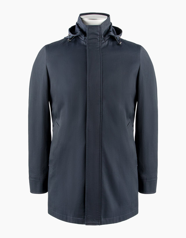 Aro Navy Water Resistant Parka
