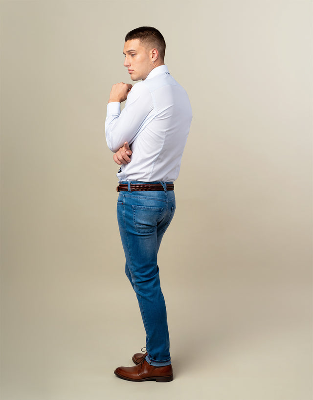 Kurt Jean Light Blue Wash