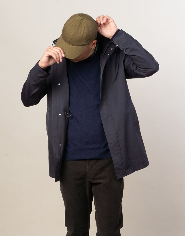 Aro Navy Water Resistant Parka