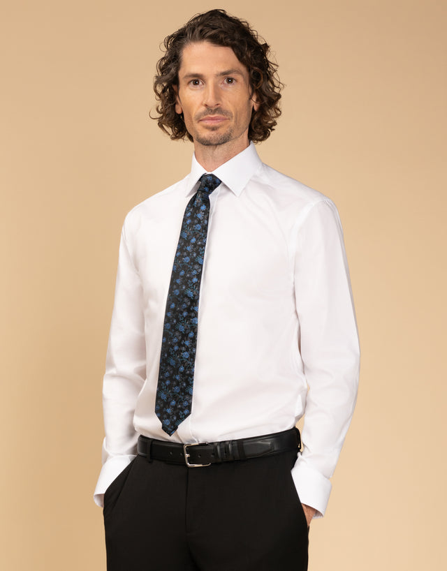 Banks White Fine Twill Shirt