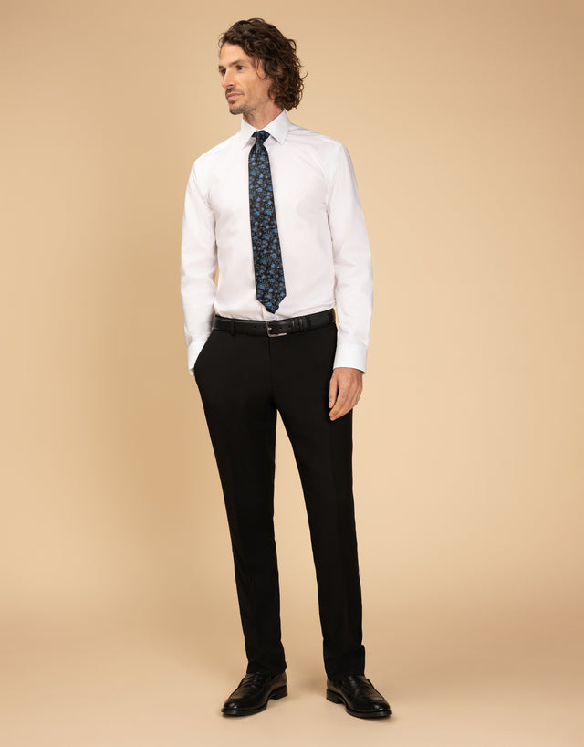 Banks White Fine Twill Shirt