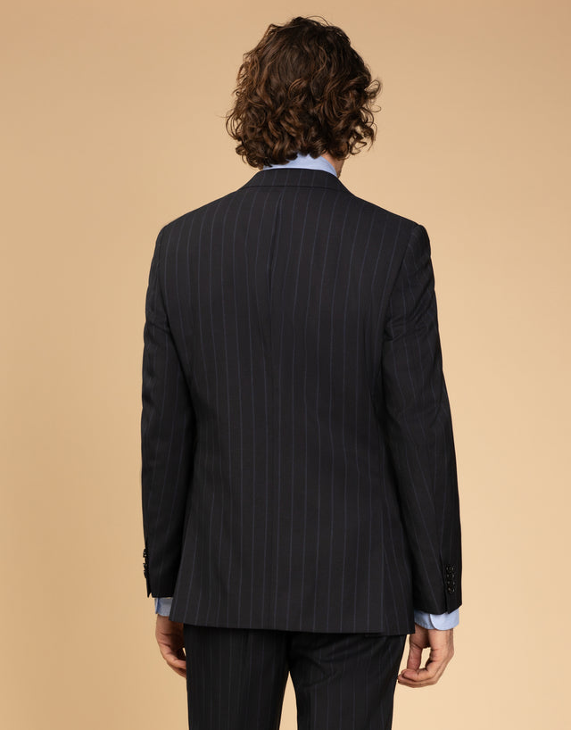 Cooper Navy Stripe Suit