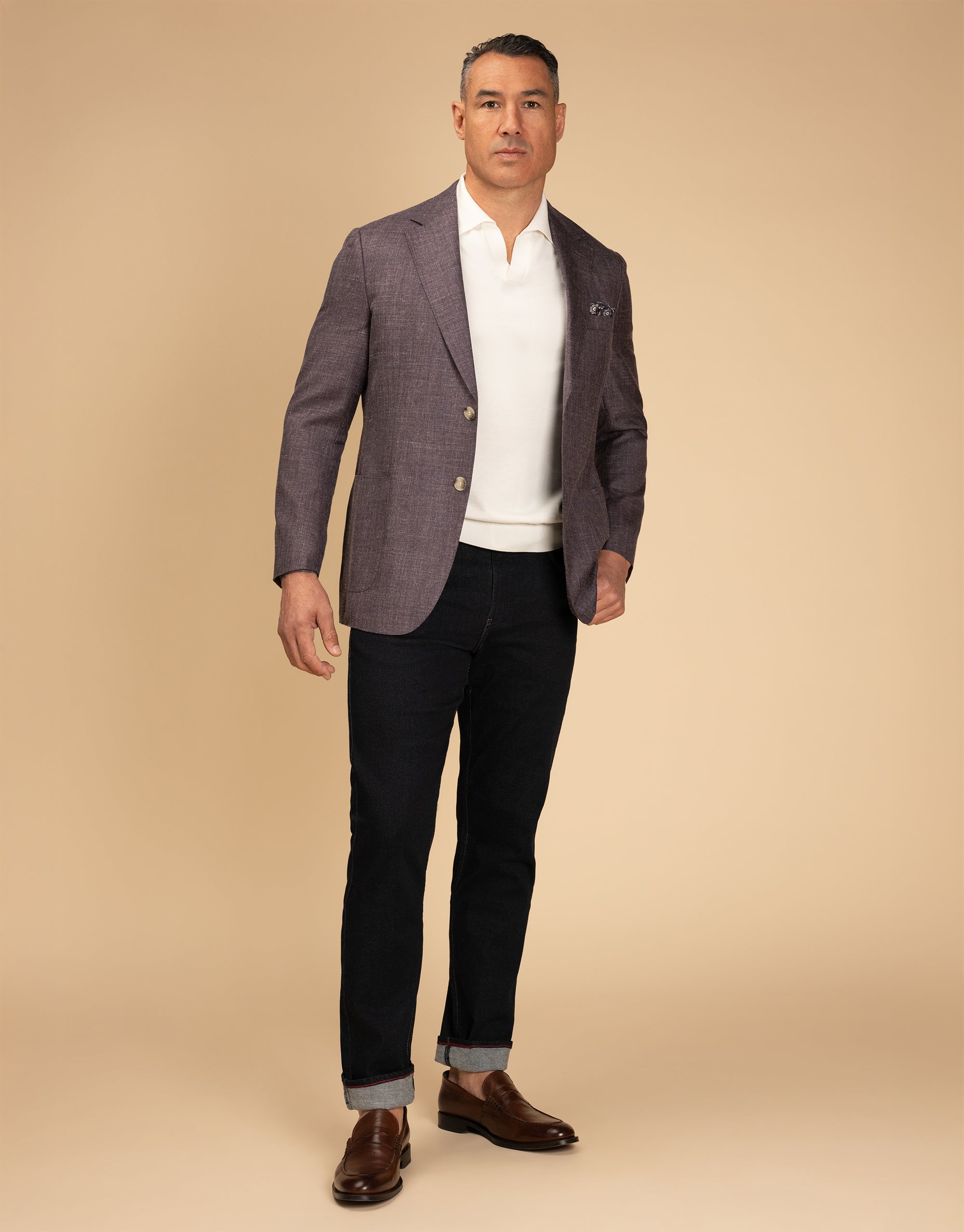 Austin Jean Dark Indigo Rinse Wash