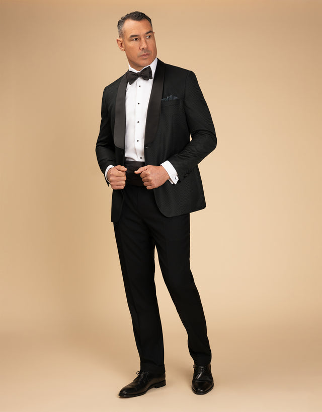 Evans Jet Black Trouser