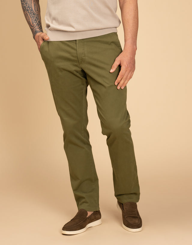 Tyler Green Textured Chinos