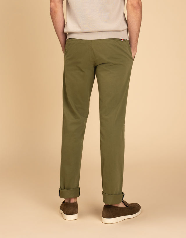 Tyler Green Textured Chinos