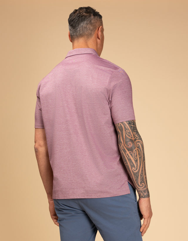 Portofino Mauve Polo Shirt