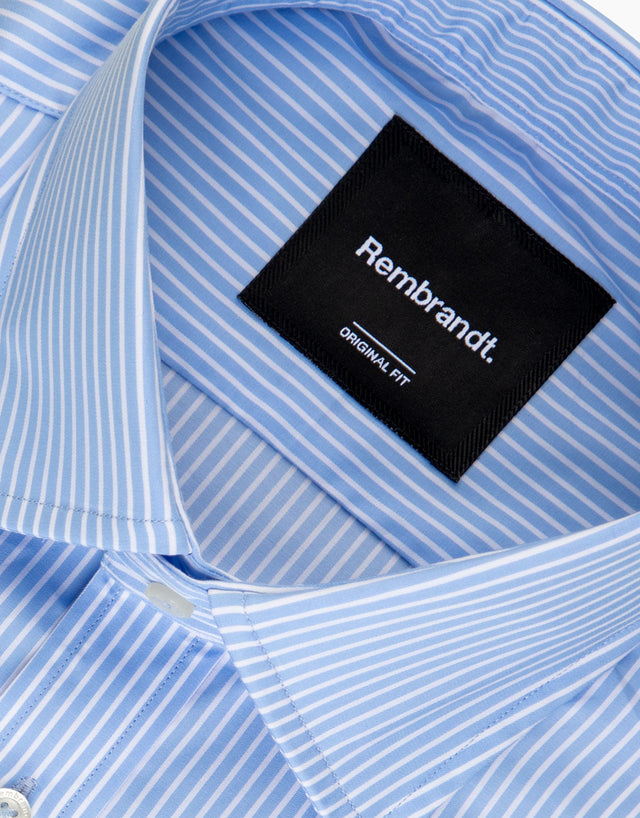 London Sky Blue Stripe Shirt