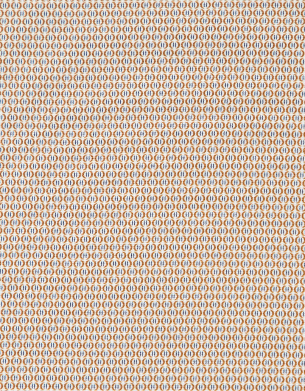 London Brown & Blue Micro-design Print Shirt