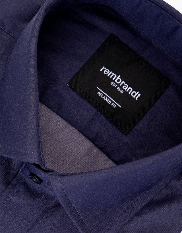 Sinatra Indigo Twill Shirt