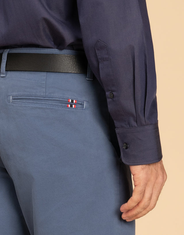 Sinatra Indigo Twill Shirt