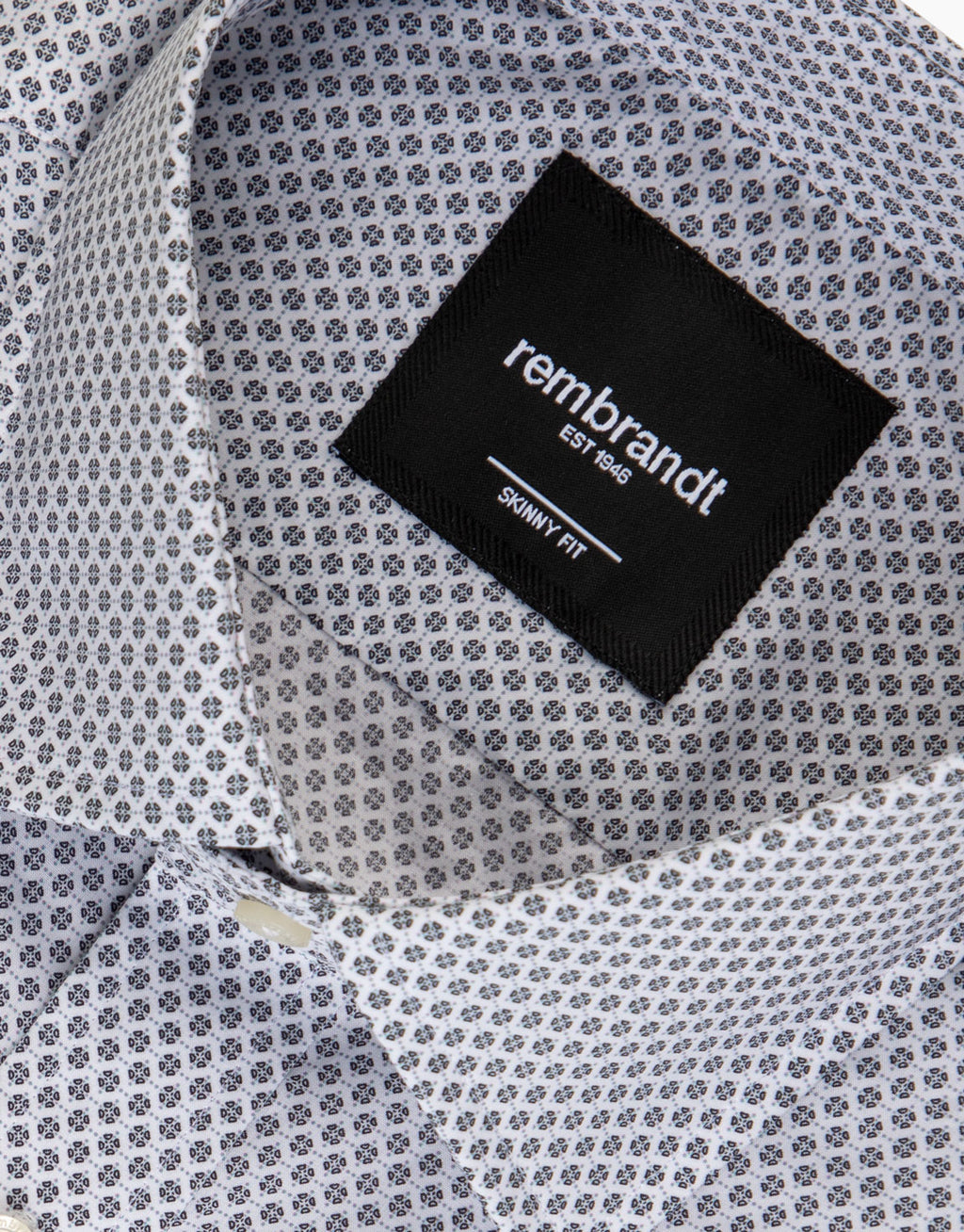 Banks White Micro-design Shirt