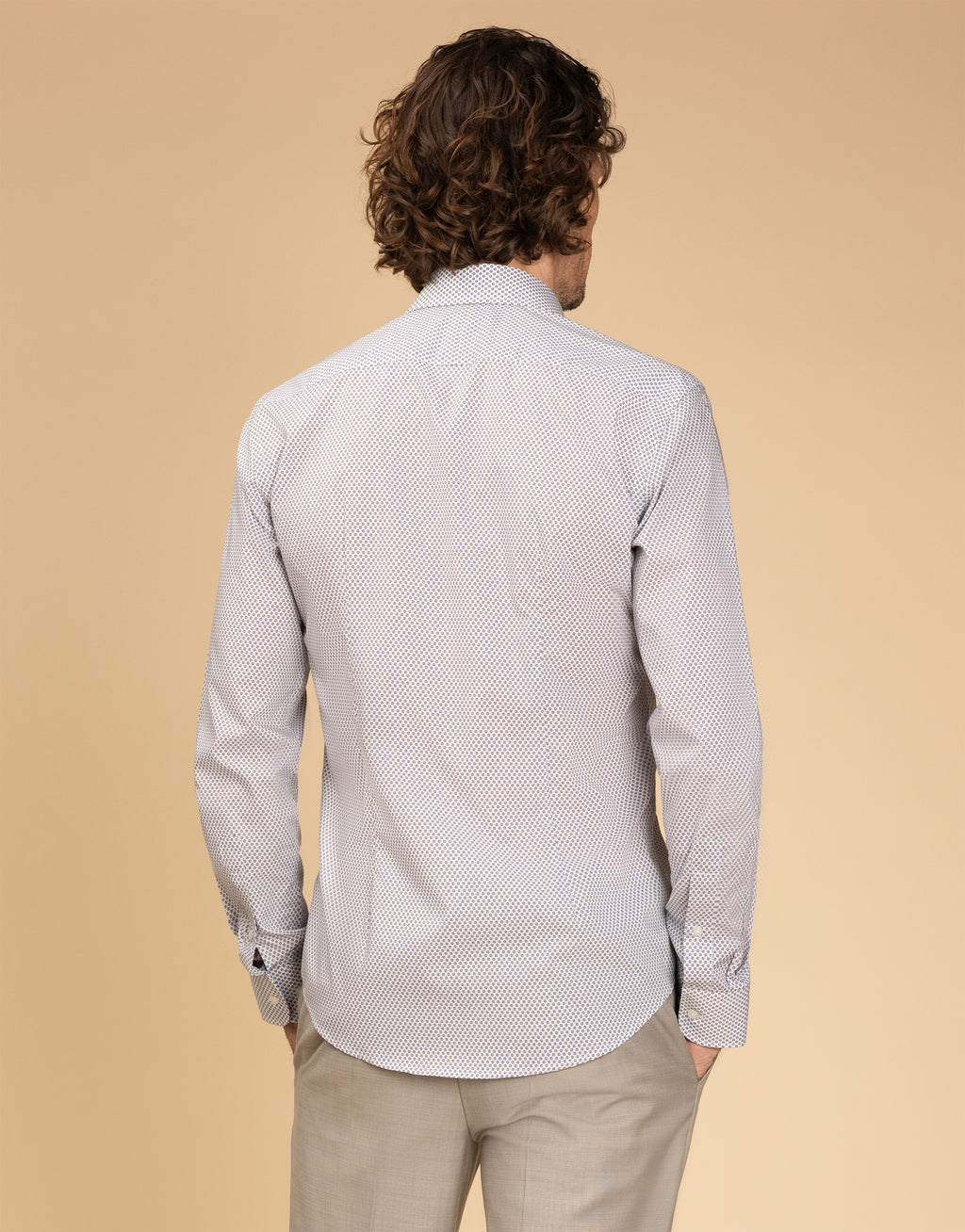 Banks White Micro-design Shirt