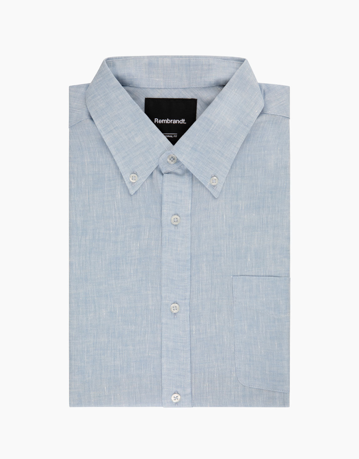 Ohope Light Blue Irish Linen Shirt