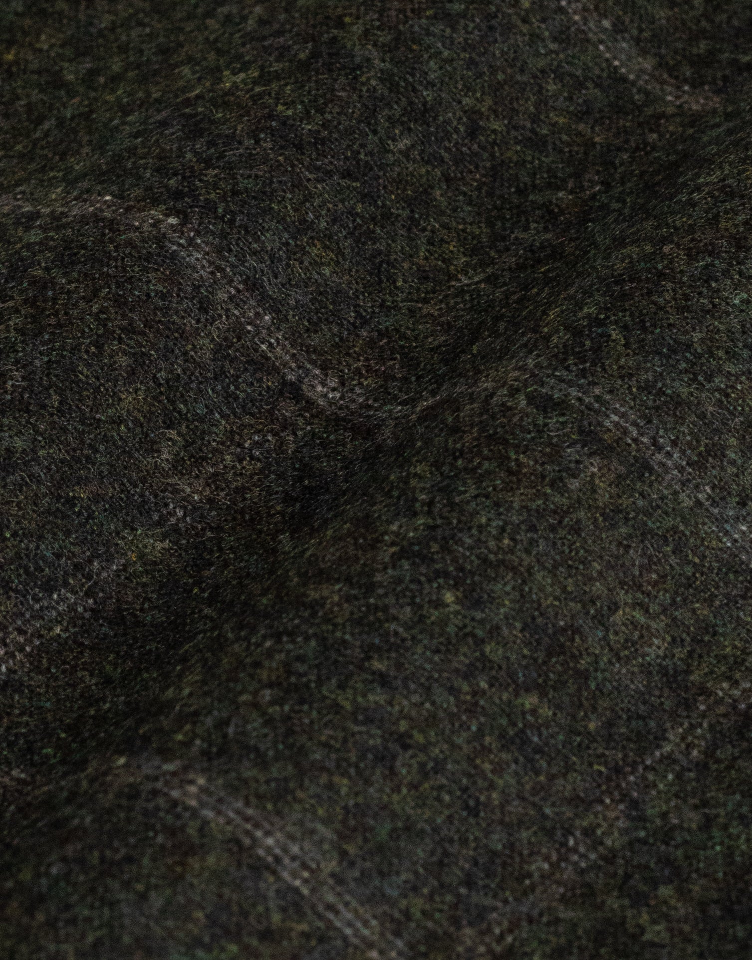 Evans Dark Green Check Flannel Trouser