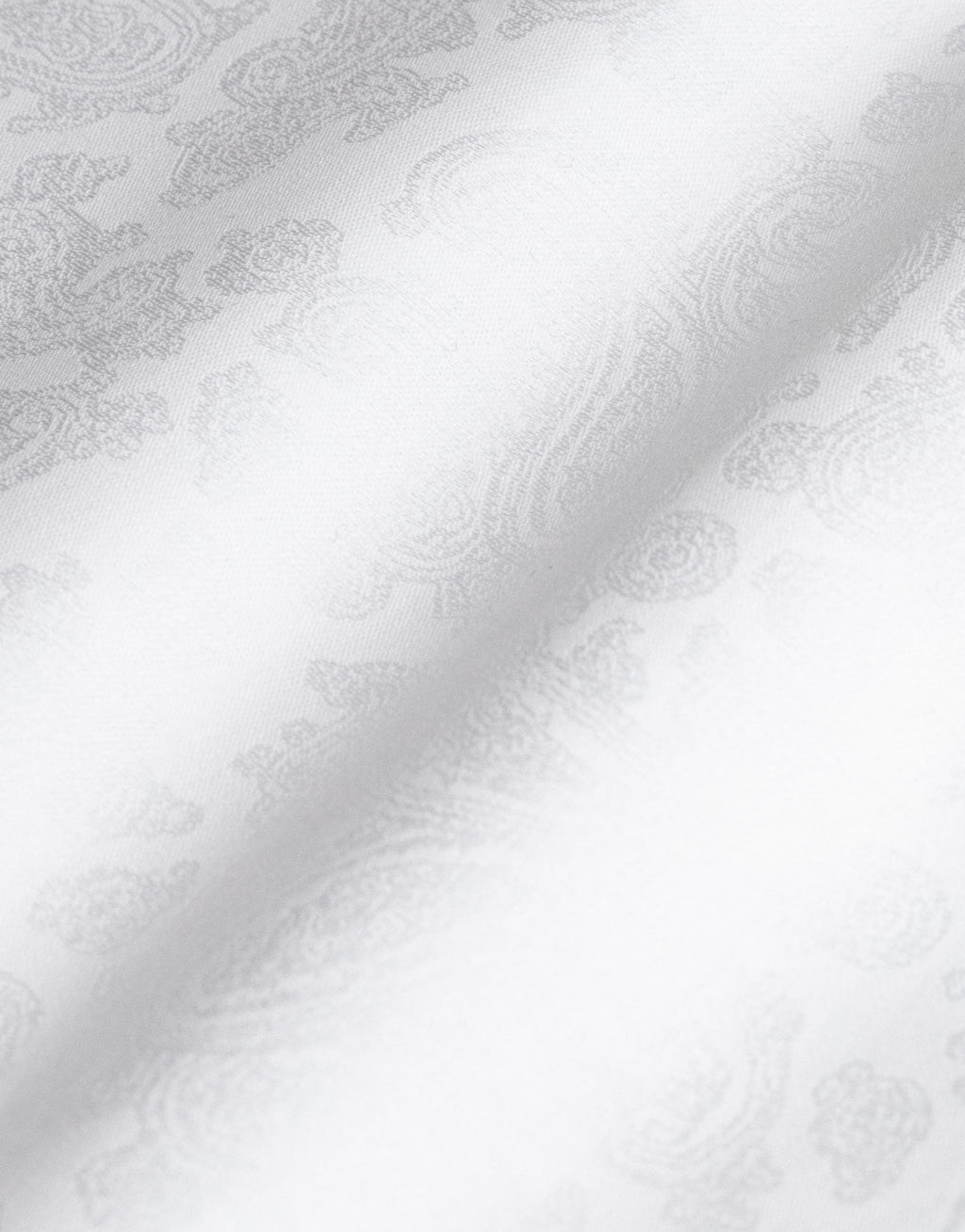 London White Paisley Jacquard Shirt