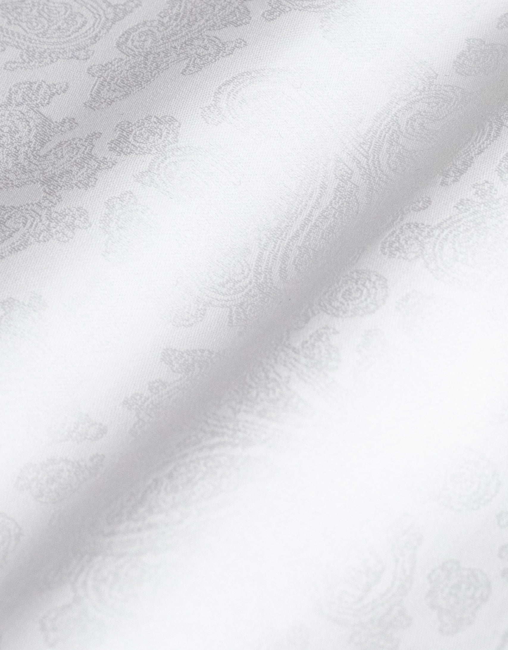 London White Paisley Jacquard Shirt