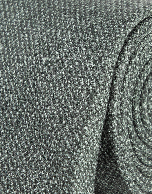 Sage Green Textured Print Silk Tie