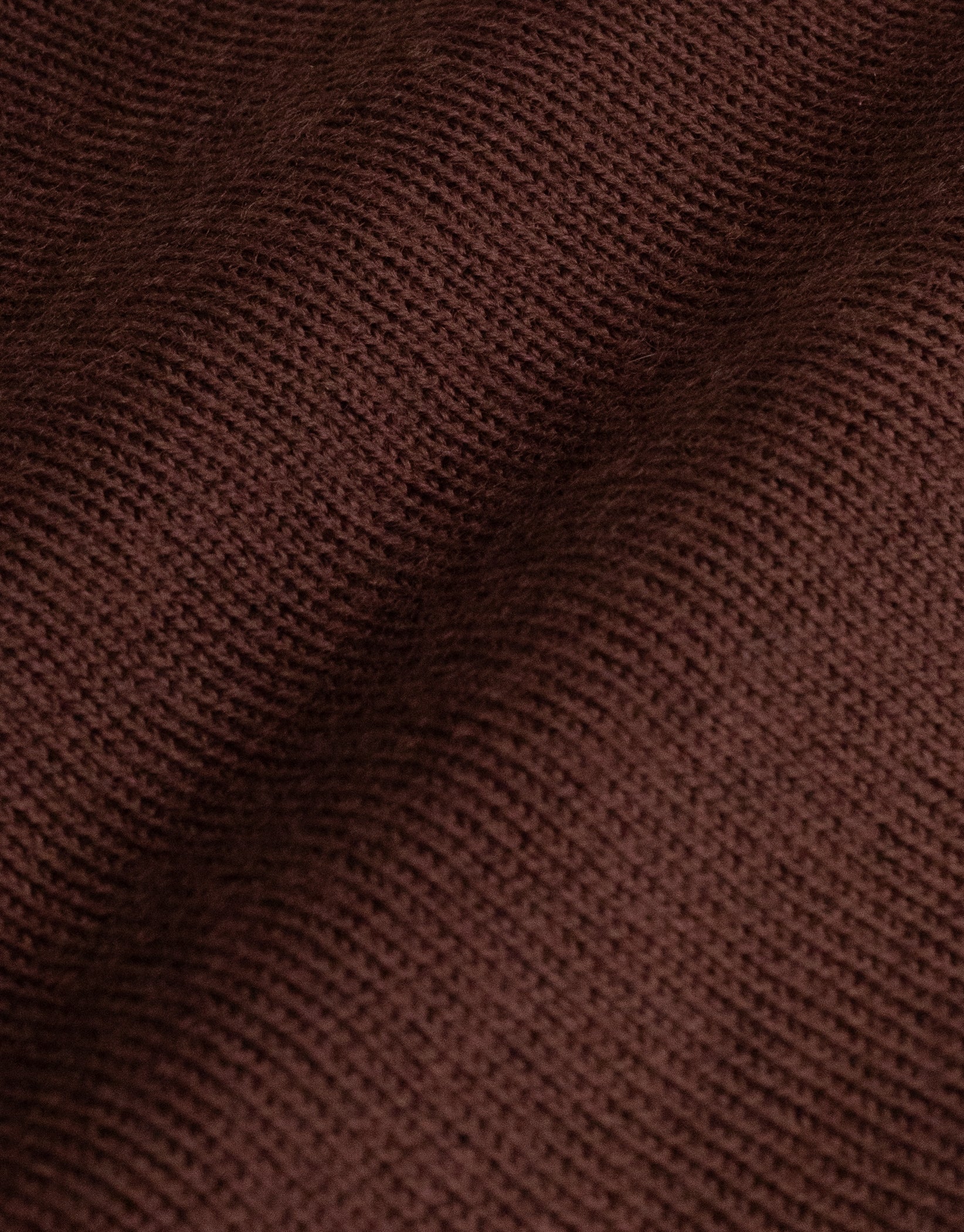 Naseby Mocha Brown Crew Neck Jersey