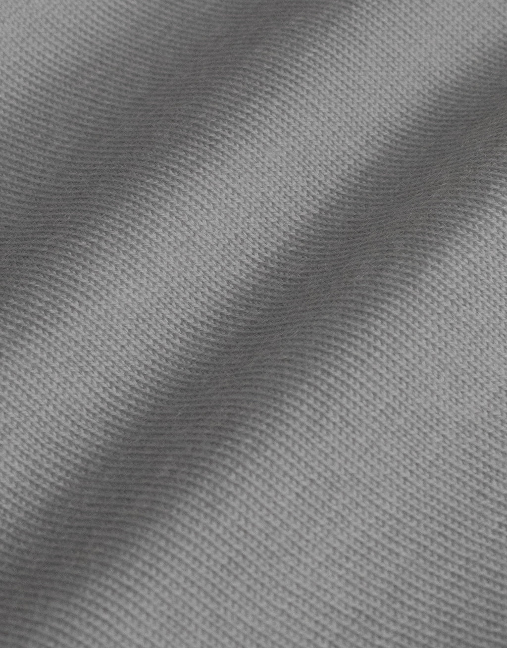 Haast Ash Grey Merino Polo