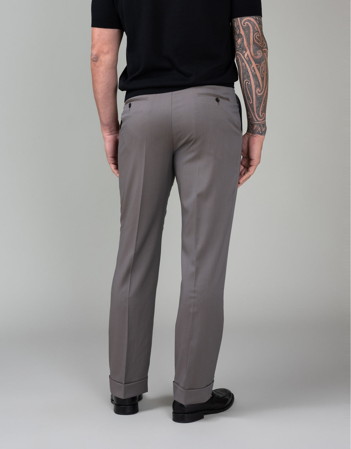 Evans Brown Solaro Trouser - back
