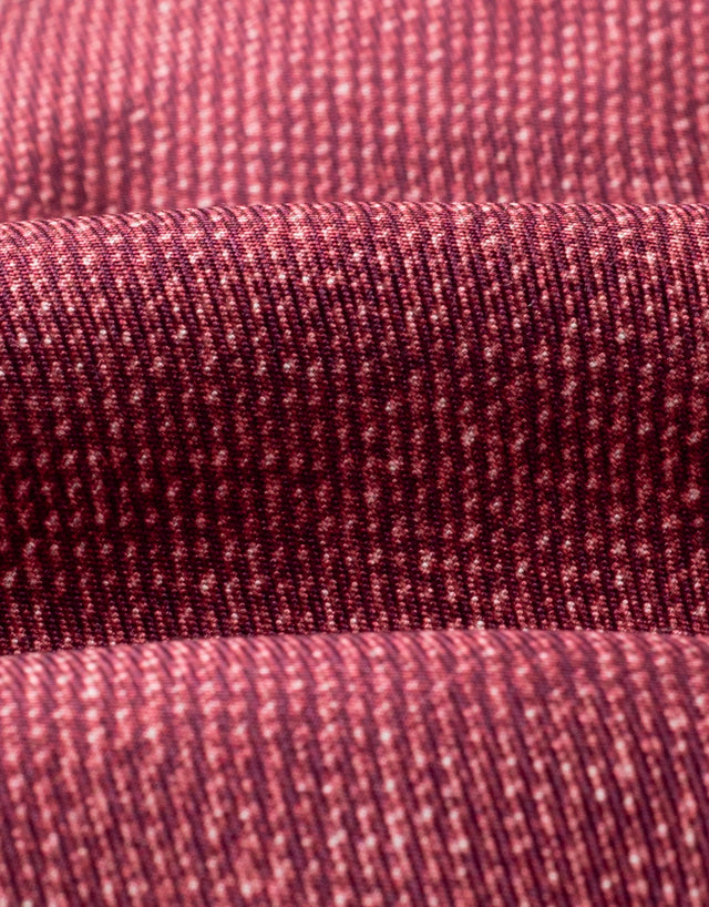 Brick Red Twill Italian Silk Tie