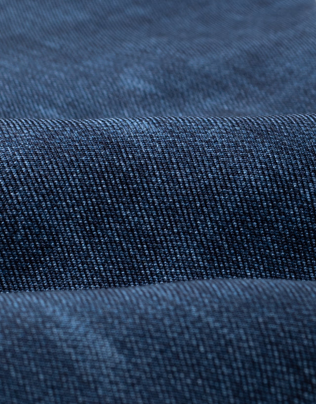 Marine Blue Textured Italian Silk Tie