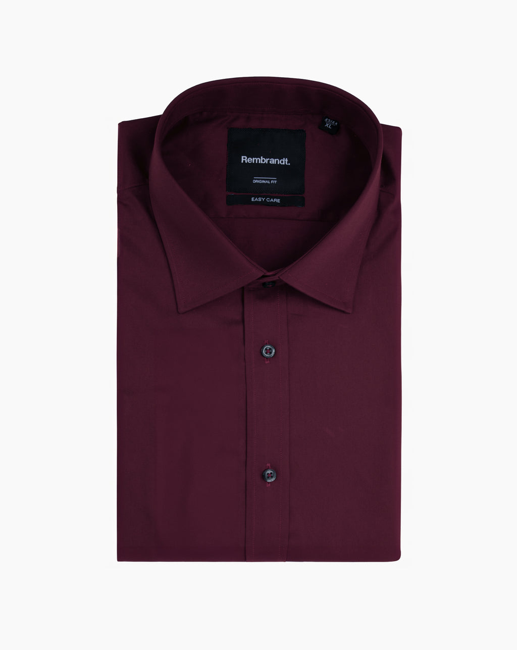 London Burgundy Sateen Shirt