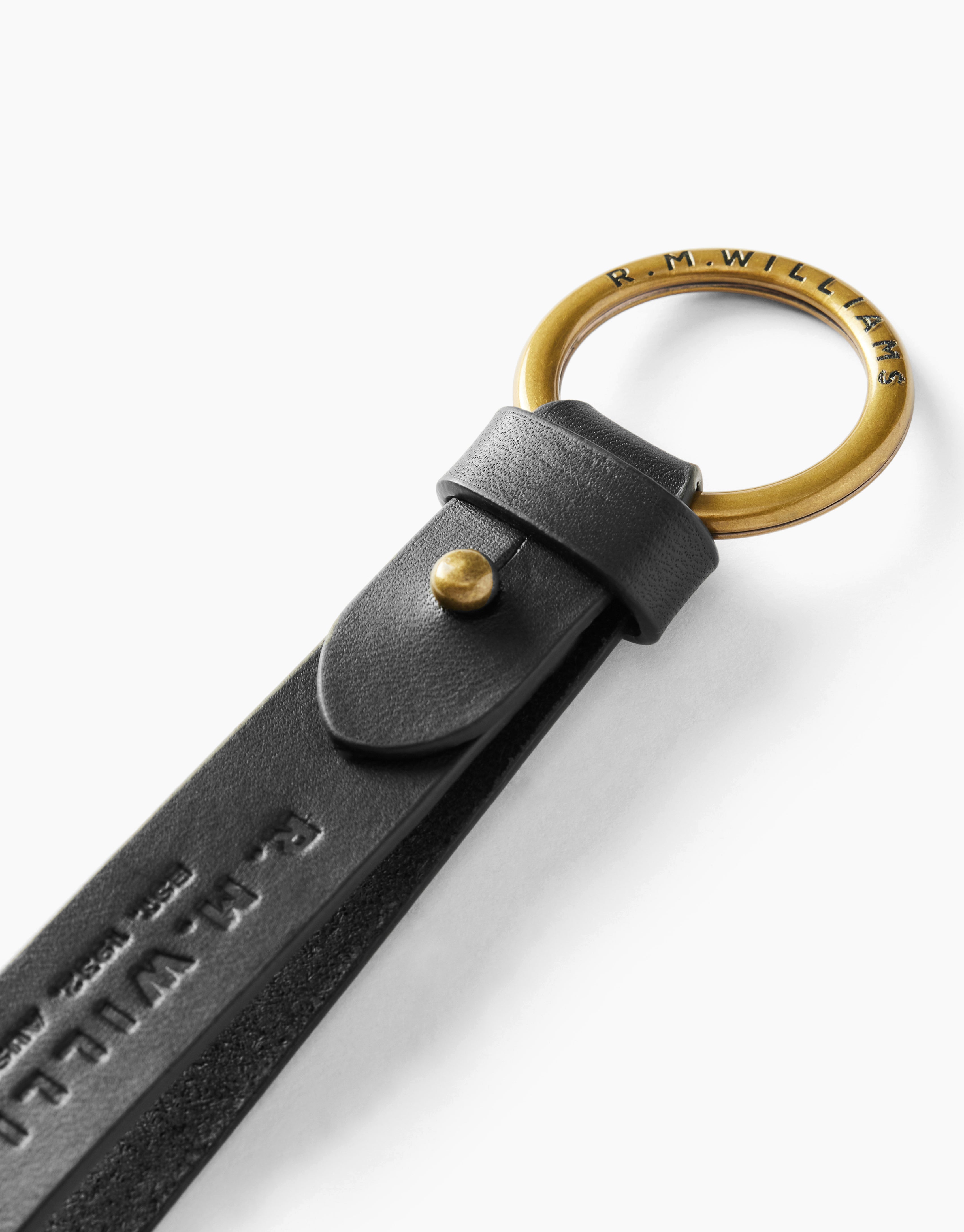 R.M. Williams Seymour Black Keyfob
