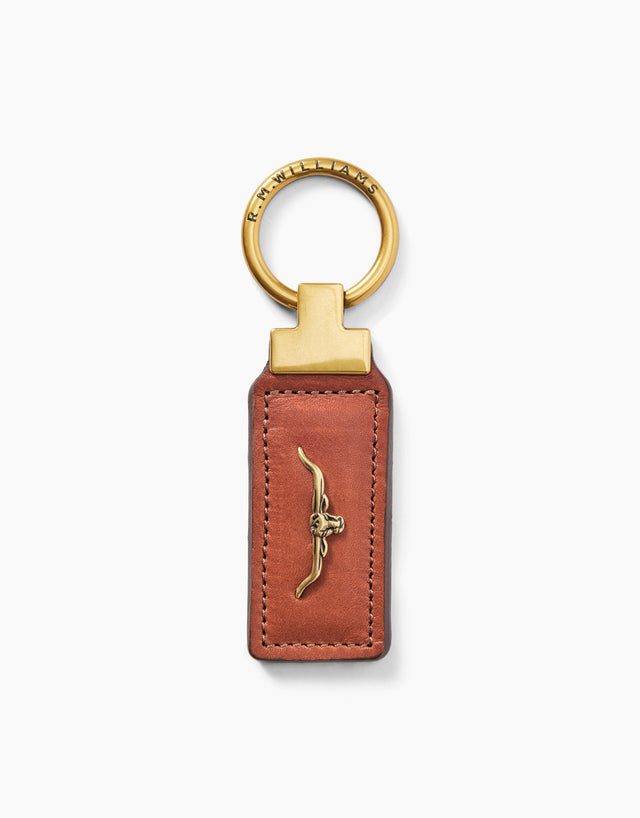 R.M.Williams Angaston Caramel Keyfob