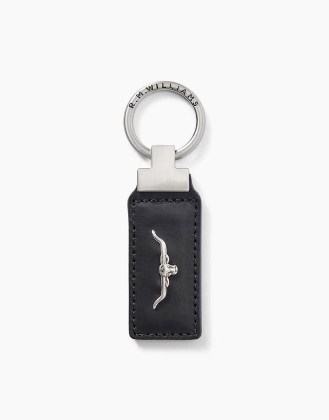 R.M.Williams Angaston Ebony Keyfob