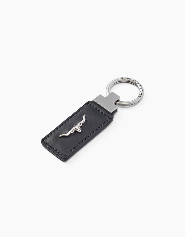 R.M.Williams Angaston Ebony Keyfob