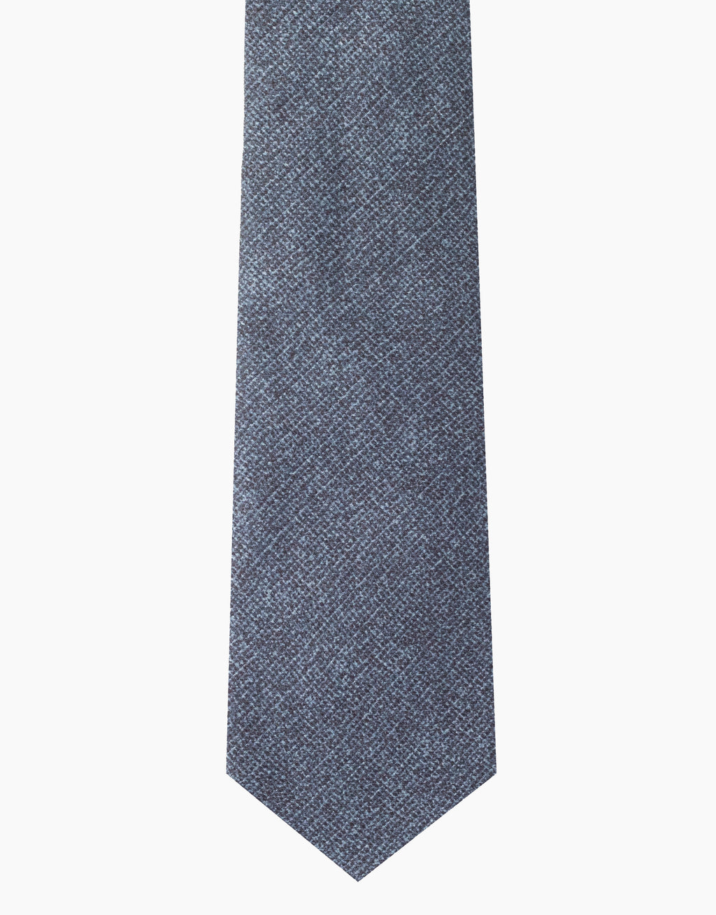 Mineral Blue Textured Italian Silk Tie