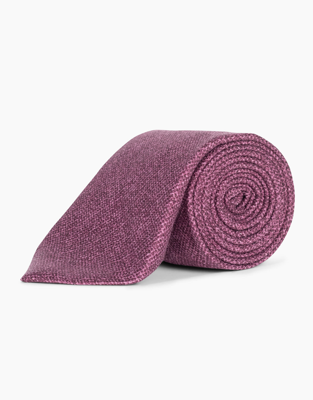 Merlot Textured Italian Silk Tie