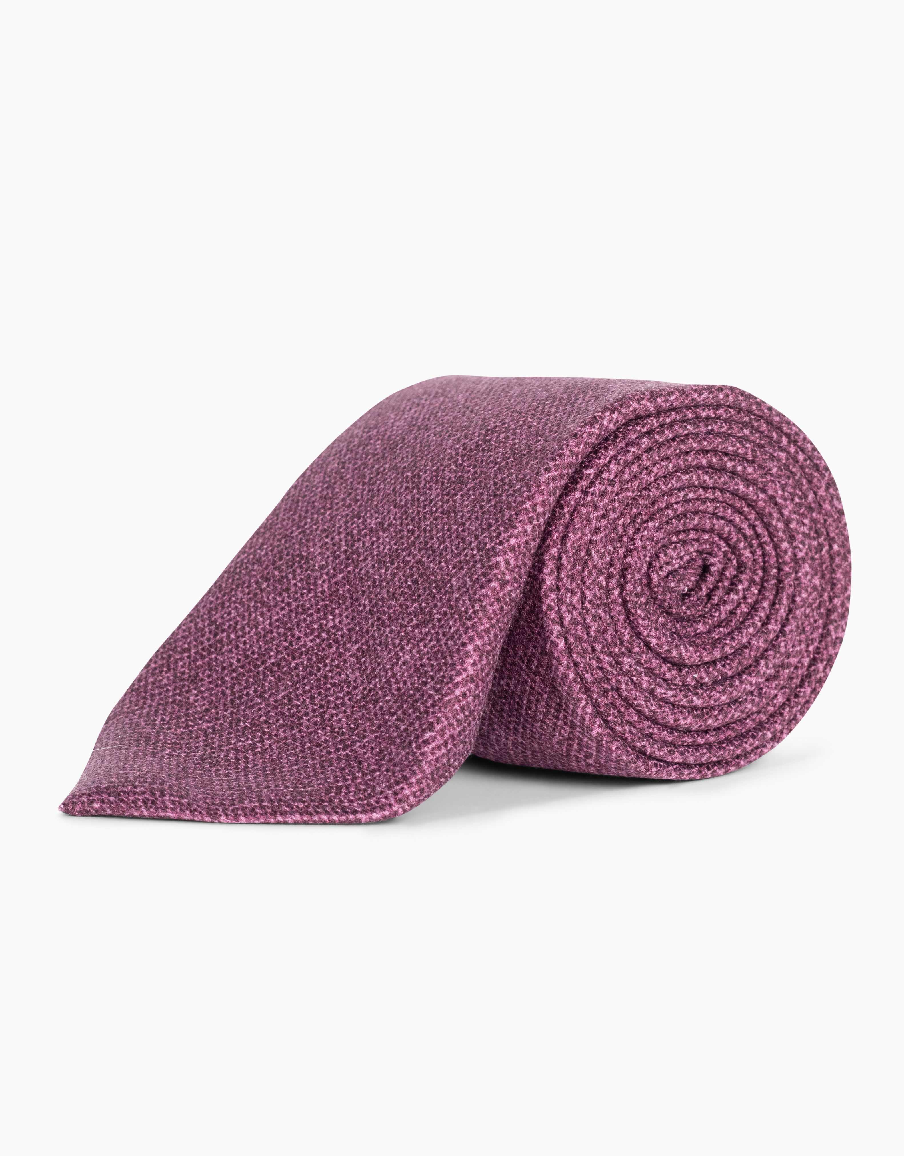 Merlot Textured Italian Silk Tie