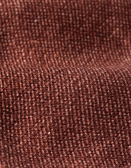 Terracotta Texture Italian Silk Tie - fabric close-up