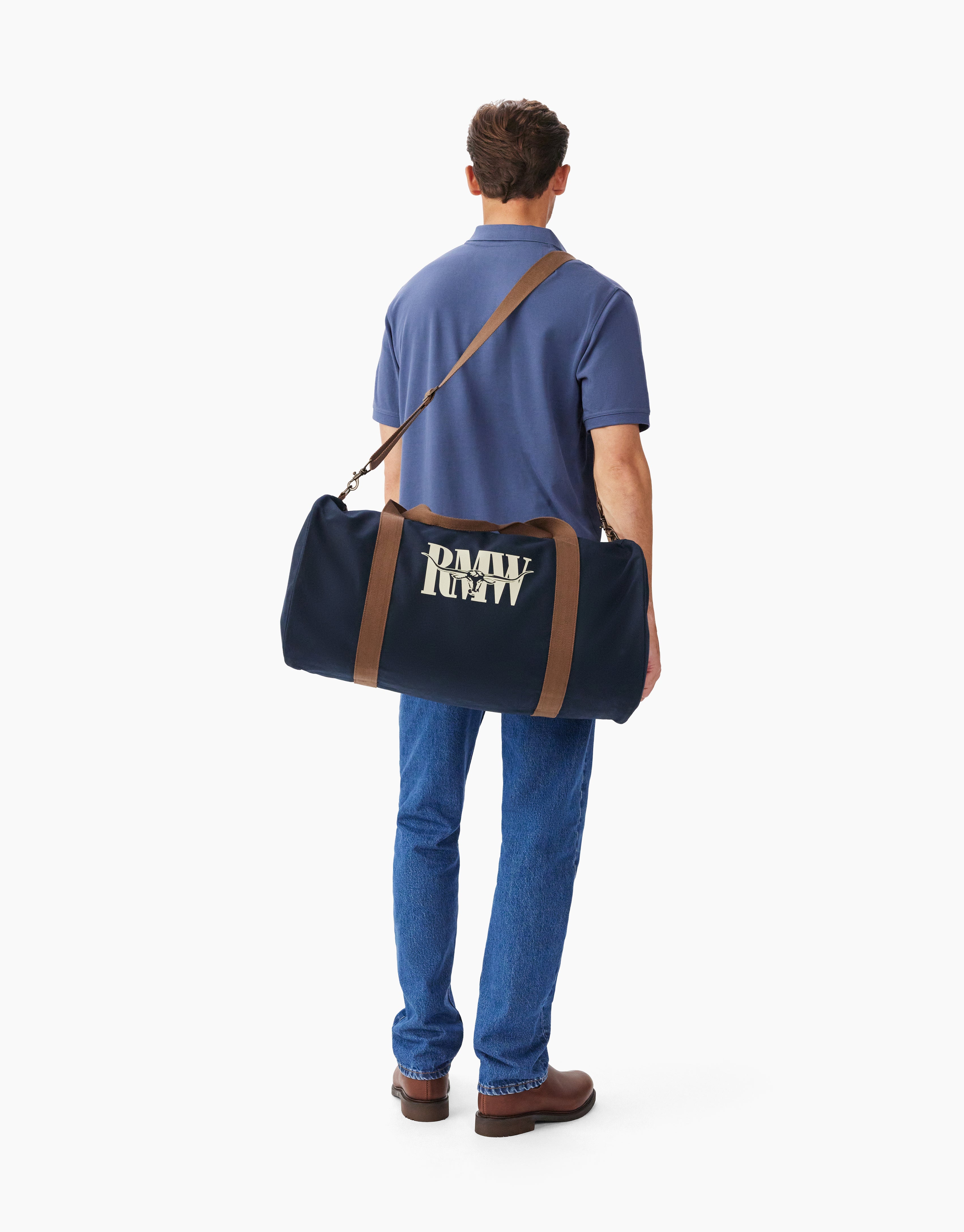 R.M. Williams Heritage Navy Bag
